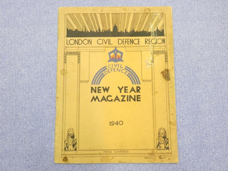 London Civil Defence Region New Year Magazine 1940