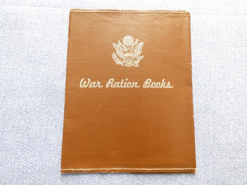 Wartime U.S.A Ration Book Holder.