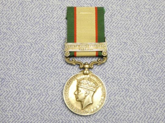 India General Service Medal 1936-39.