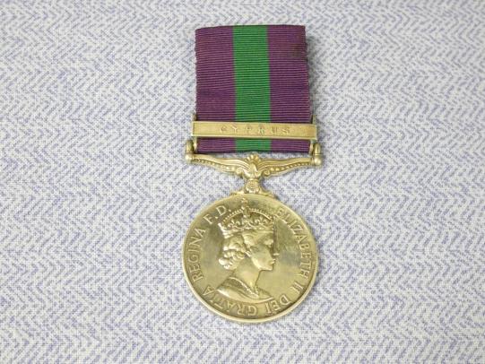 General Service Medal - Cyprus - Royal Signals