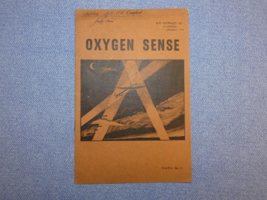 A.M Pamphlet 165 - Oxygen Sense - 1944