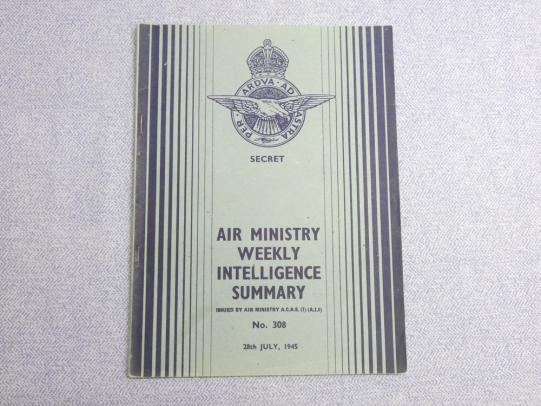 Air Ministry Weekly Intelligence Summary 28th July 1945.