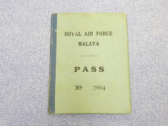 Royal Air Force Malaya Identity Pass.