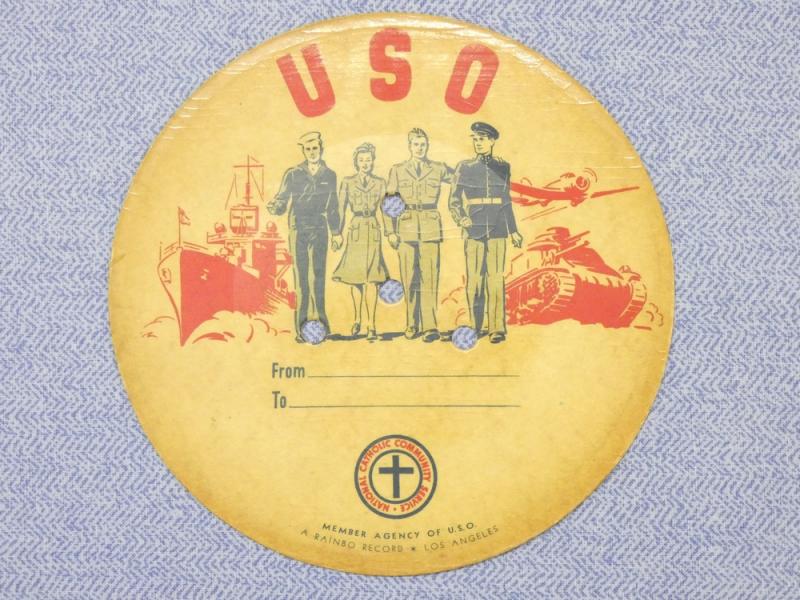 U.S.O  Wartime Serviceman's 