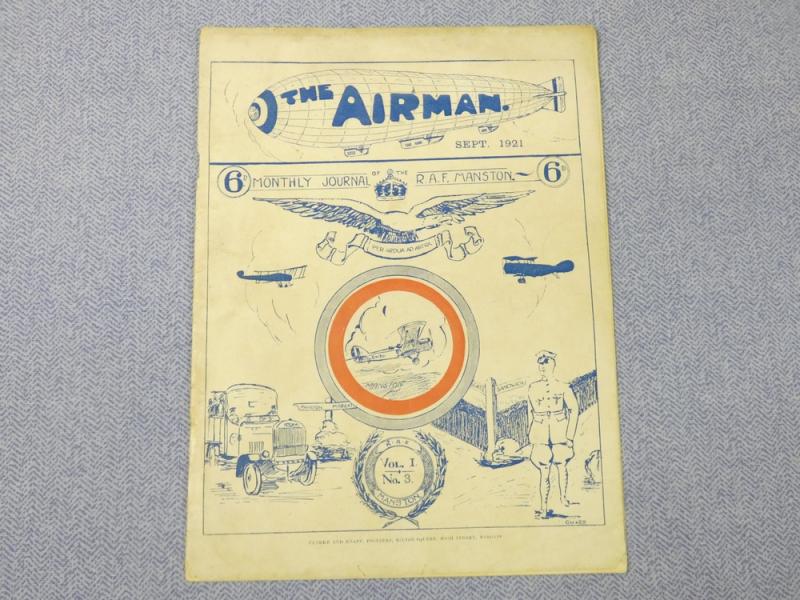The Airman Sept 1921 - RAF Manston Journal