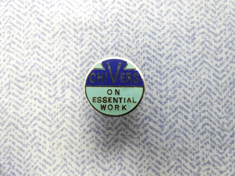 Chivers  On Essential Work Badge.