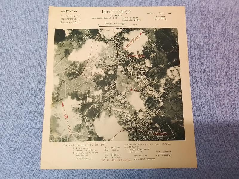 Luftwaffe Target Photograph - Farnborough